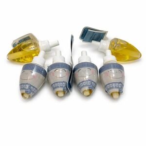 Bath & Body Works 6 Twisted Peppermint Wallflowers Bulbs Decorated Refills